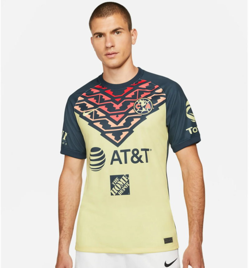 2021/22 Club America Home Kit Soccer Jersey